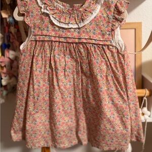 Floral Ruffle Baby Dress